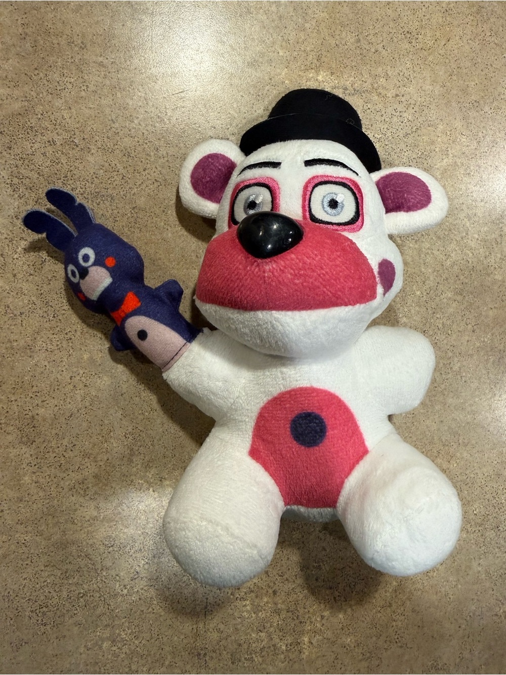 Five Nights at Freddy's Plush 8" Sister Location Funtime Freddy with Bon Bon